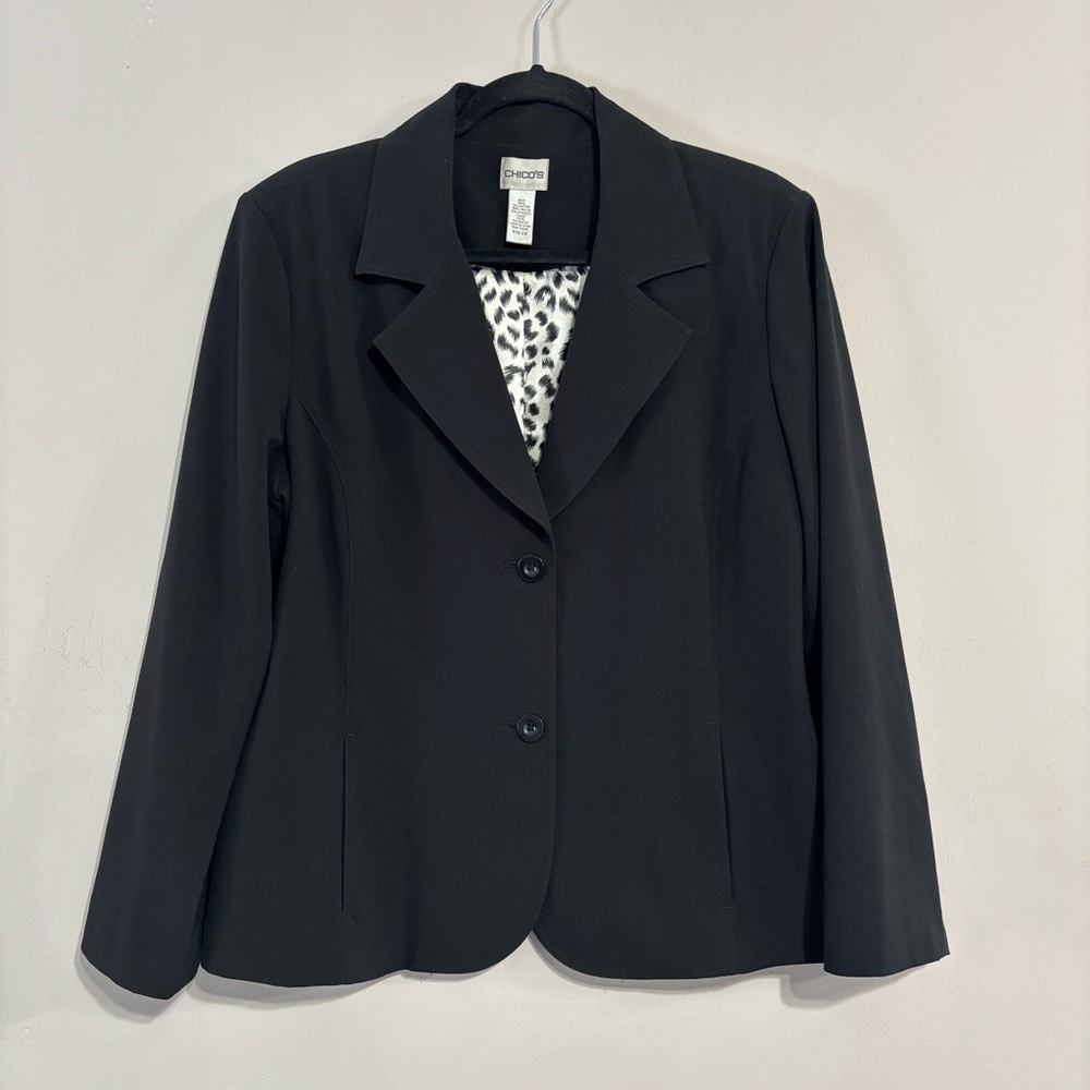 Chico's Elegant‎ Black Blazer